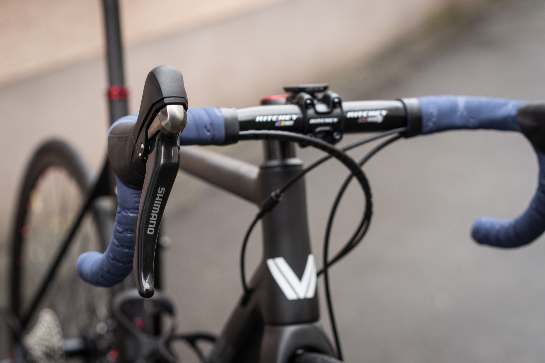 C1RD Scheibenbremsen Rennrad mit Akzenten VPACE Bikes