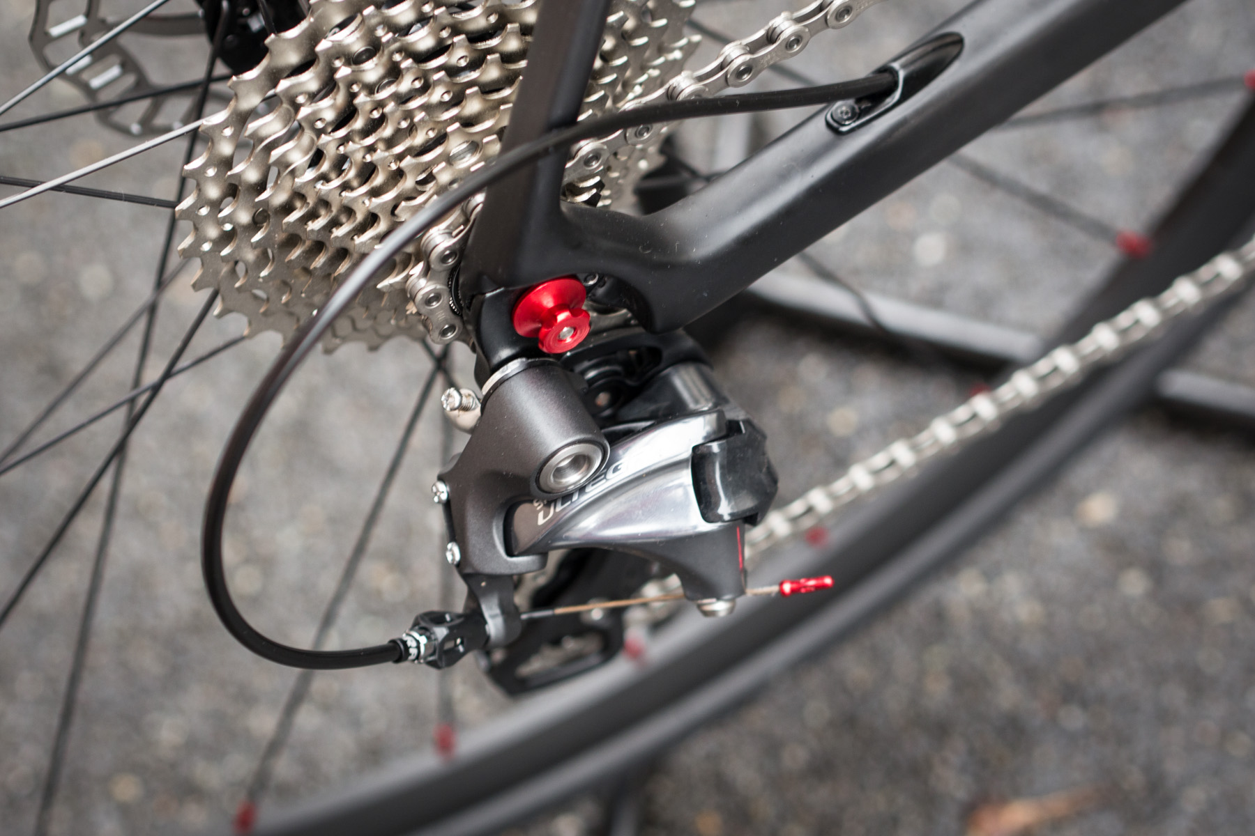 C1RD Scheibenbremsen Rennrad mit Akzenten VPACE Bikes
