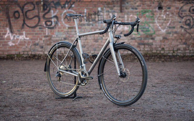 Der T1ST Speedtraveller Titan Gravel-Master und mal nicht alsRandonneur als Gr