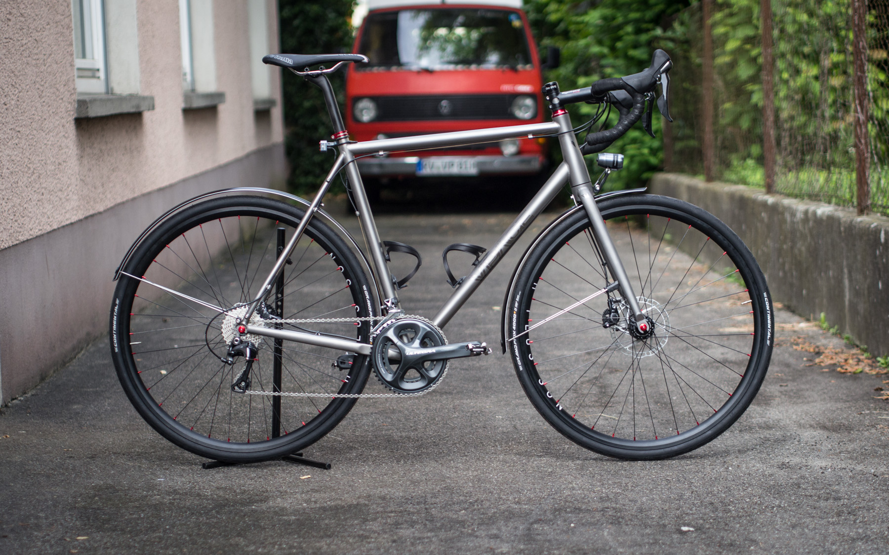 Titanium randonneur bike new arrivals