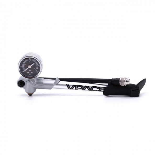 Fork/shock pump VPACE, silver