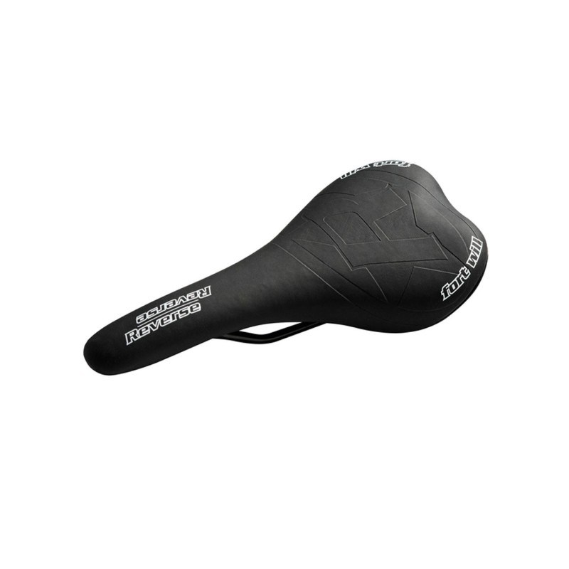 Reverse saddle "Fort Will", CrMo, Black