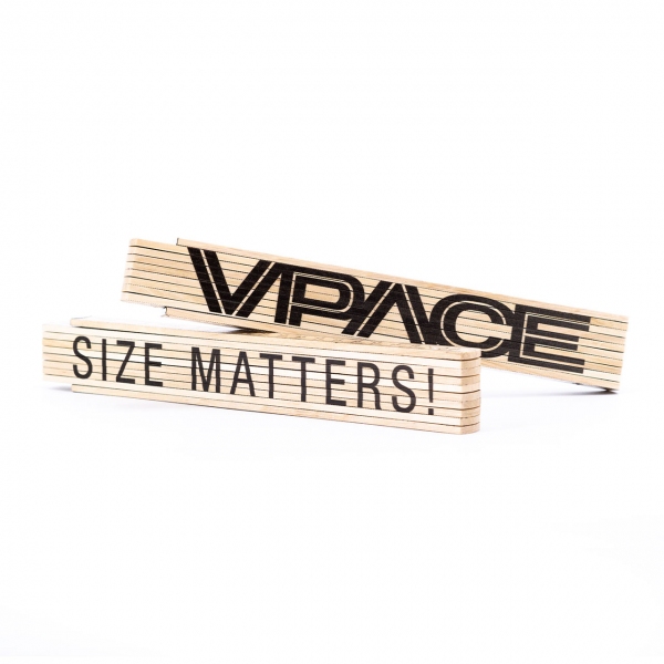 VPACE metre stick, SIZE MATTERS