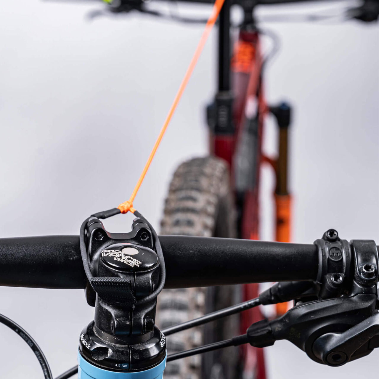 kommit® Zugsystem für Fahrräder und E-Bikes Seilsystem perfekt für Kinder  Seilzugsystem Fahrradleine Abschleppleine auf