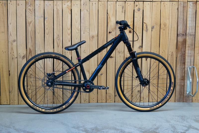DANNY24 Small V1 Kids Dirtbike, Black