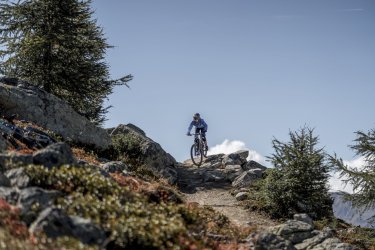 MORITZ275L Youth Trail-Enduro Balance Bikes: VPACE HD Colour: Intergalactic Blue, glossy