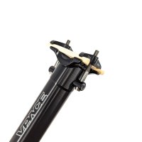 Seatpost, VPACE, XSL, 31.6 x 400 mm, CNC finish with titanium bolt