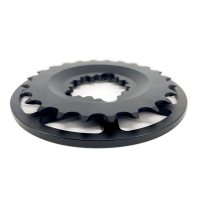 Chainring with bash guard for trials; number of teeth: 22T
