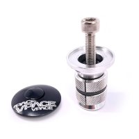 Expander, VPACE, Ahead Cap ALU 1-1/8'' mit VPACE-Logo
