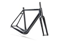 Frame set, Flint Gravel Bike RH53 – Matt Black, VPACE Carbon, Gloss finish